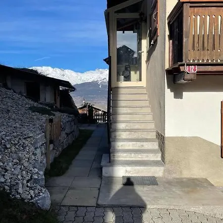 Charmant Duplex De 4p1/2 Dans Un Chalet De 1870 Διαμέρισμα Nax